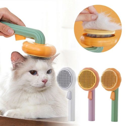 Self Cleaning Pet Brush Comb for Dogs & Cats!