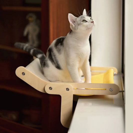 Adjustable Cat Hammock: Holds 40lbs, Easy Install